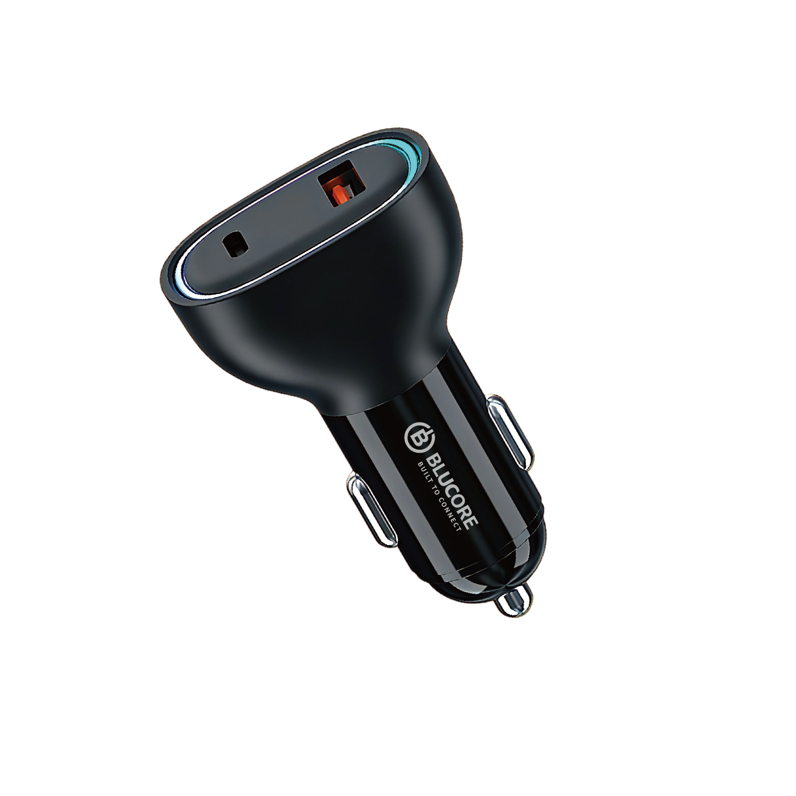 Blucore 48W Dual-Port Car Charger PD 30W + QC 18W - Wholesale Box of 50