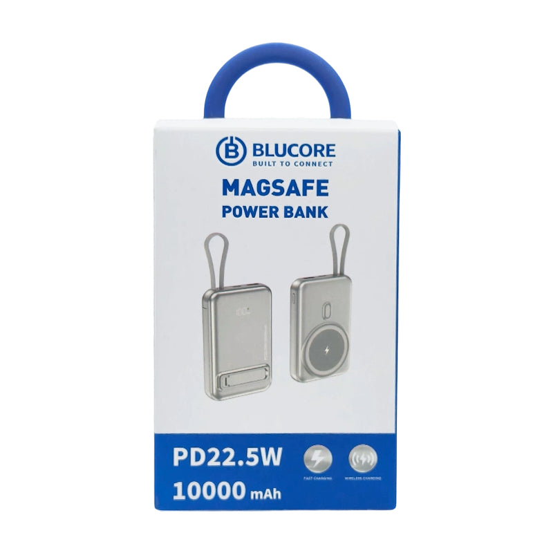 Blucore Multipurpose MagSafe Power Bank 10000mAh PD 22.5W - Wholesale Box of 50